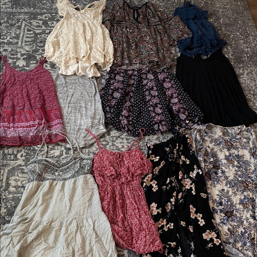 American Eagle Dresses, romper & skirt
